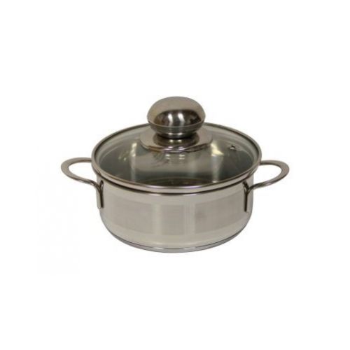 Kastról nerezový s pokrievkou, 2,9L, priemer 20cm, CITY