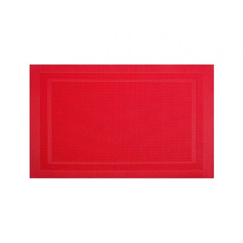 Prestieranie na stôl, 30x45 cm červené, PVC