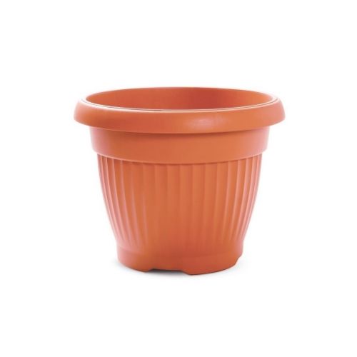 Kvetináč plastový, priemer 15cm, NOVA, terakota