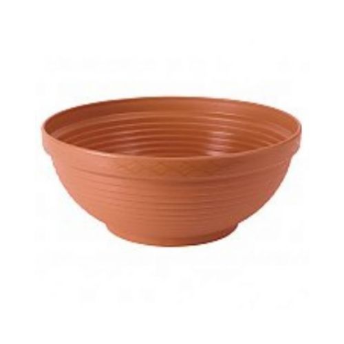 Kvetináč misa plastová, priemer 225mm, terakota 