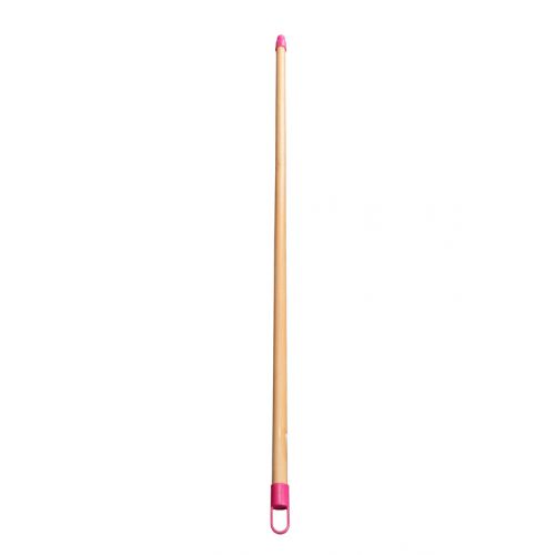 Násada na metlu drevo + plast, dĺžka 120cm, so závitom