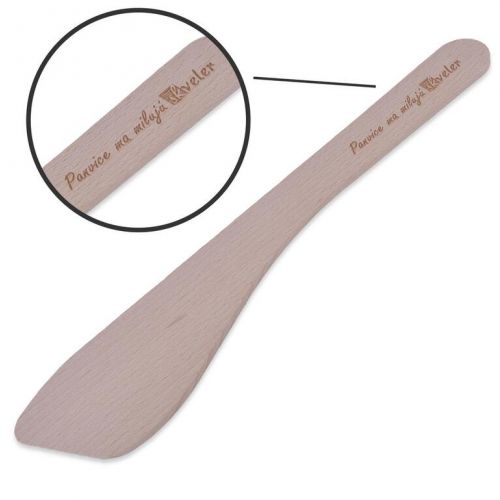 Obracačka drevená, 26cm, s nápisom, SKVELER