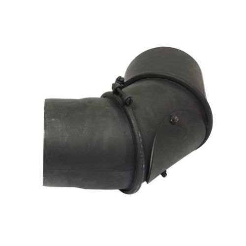 Dymové koleno 130mm, 90°, 2mm, nastaviteľné