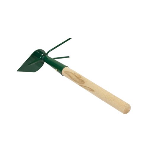 Motyčka s násadou, špicatá, 2-zubová, 25cm