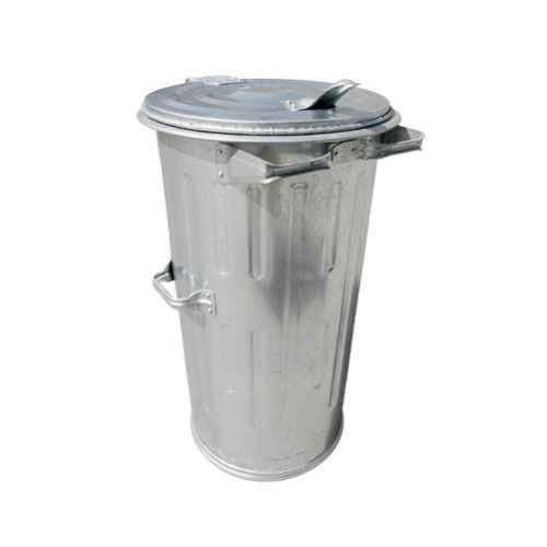 Popolnica na odpad plechová 110L