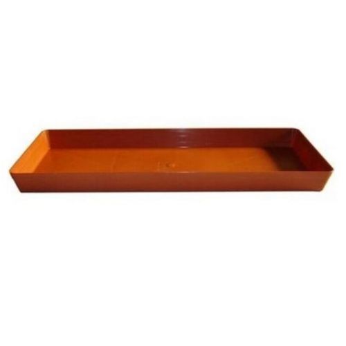 Miska pod truhlík 50cm, plast, terakota