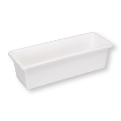 Truhlík plastový, dĺžka strany 40cm, biely, T9