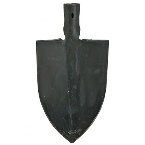 Rýľ bez násady, so stúpačkou, špicatý, kovaný, GARDEX, 1300g