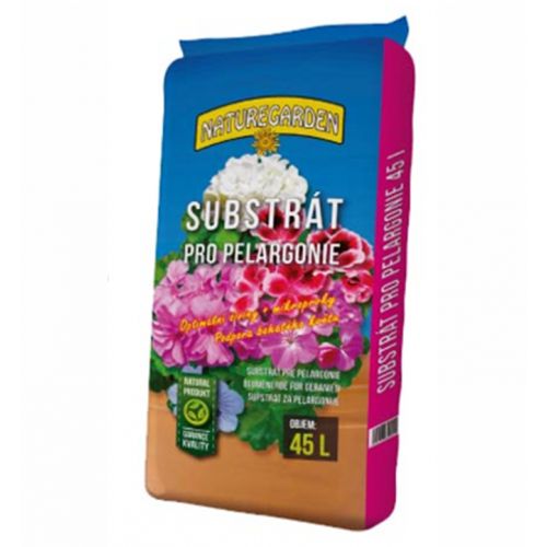 Substrát pre pelargónie, 45l, NATURE GARDEN
