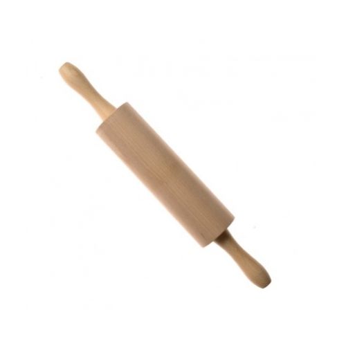 Valček na cesto drevený celková dĺžka 54cm, priemer 8cm