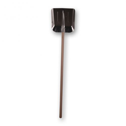 Lopata s násadou, silná, kovová, úzka, šírka 18 cm