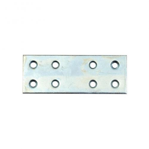 Nábytkový pliešok 40x30mm, rovný, 8 dier