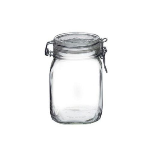 Dóza hermetická, sklo, 1l, Fido