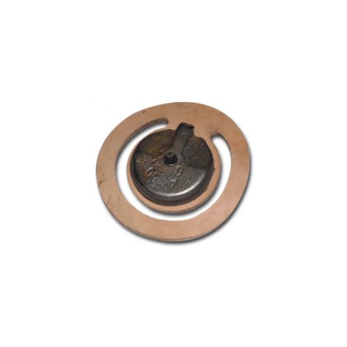 Klapka s príťažou 6/4", NP 90, kožená