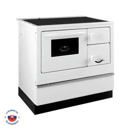 Sporák EKONOM 85/FIKO DELUXE, 7kW, biely, ľavý