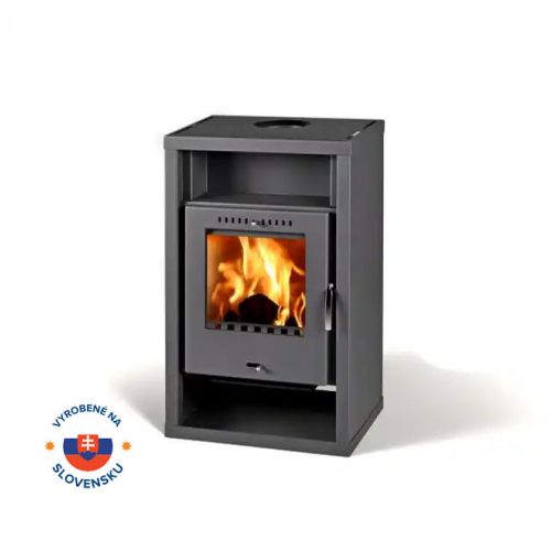 Krbové kachle HORBY, 7kW, čierne