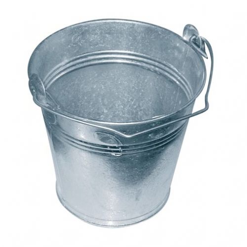 Vedro pevné, objem 4L, pozinkované, priemer 20cm