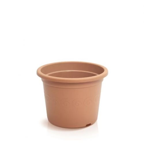 Kvetináč plastový, priemer 20cm, PLASTICA, terakota