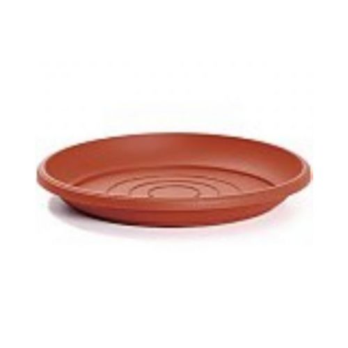 Plastová miska pod kvetináč, priemer 14cm, NOVA, terakota, K44