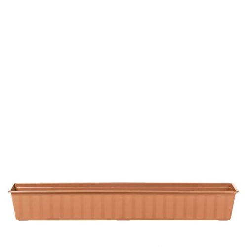 Truhlík plastový, dĺžka strany 100cm, AGRO, terakota