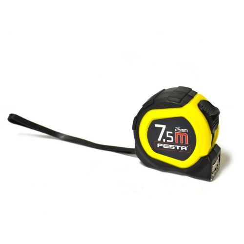 Meter 7,5m/25mm, Magnetic, guma, zvinovací 