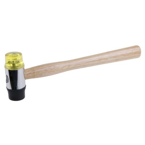 Kladivo gumové 300g/30mm silikón, drevená násada  