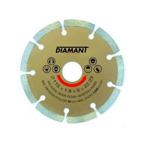 Kotúč diamantový priemer 125x22mm, SEGMENT