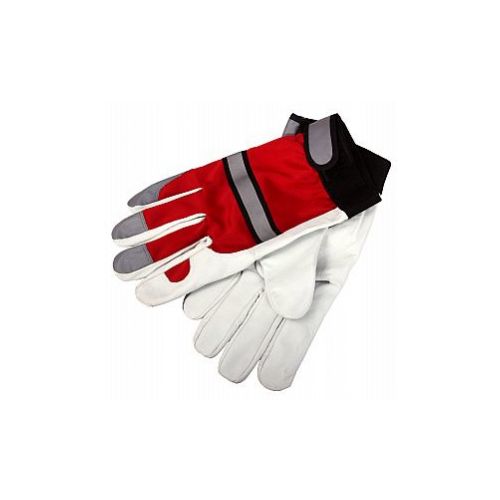 Rukavice COMBI textil-koža MECHANIK 10"