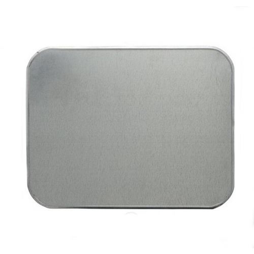 Plech pod kachle 60x47cm, strieborný