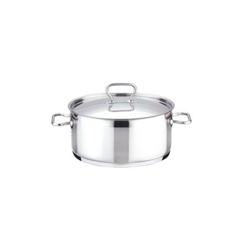 Kastról nerezový s pokrievkou, 22cm/4L, HOME PROFI