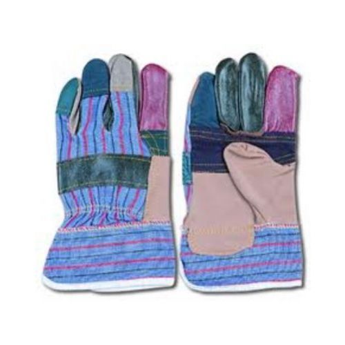 Rukavice KOMBI, textil - koža ROBIN, č.10., 12 párov