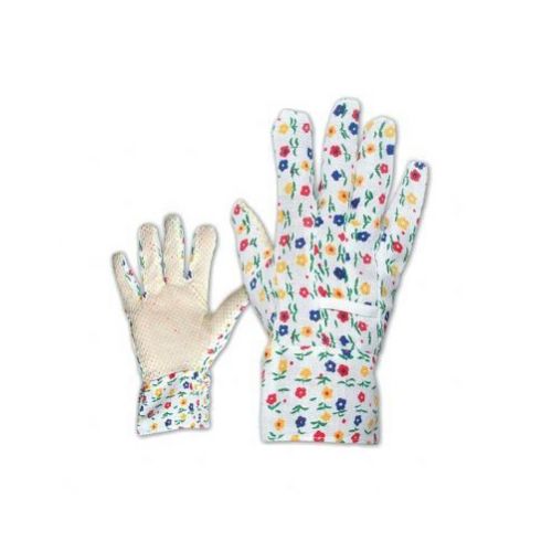 Rukavice poplastované, PVC bodky, bavlnené, AVOCET, č. 9