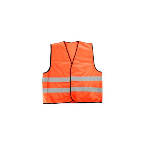 Vesta signálna s reflexnými pruhmi ORANŽOVÁ