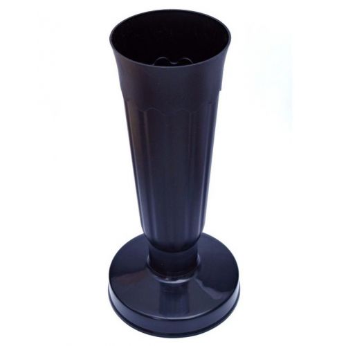 Váza so záťažou 32cm ČIERNA