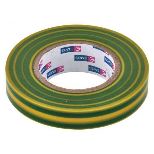 Páska izolačná PVC 15 mm/10 m, žlto-zelená