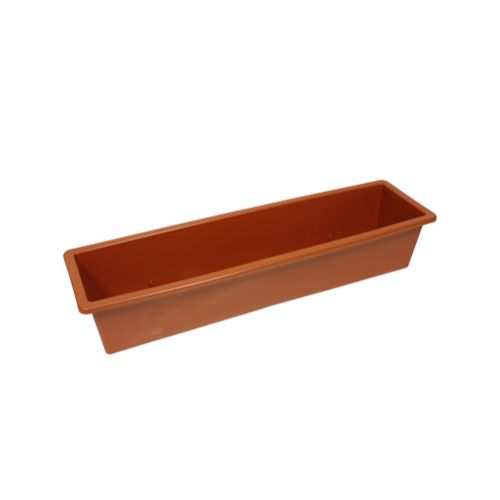 Truhlík plastový, dĺžka strany 60cm, terakota, T2