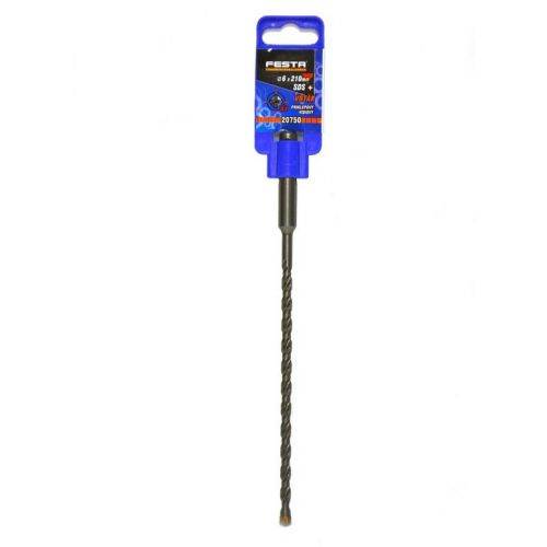 Vrták do betónu priemer 6x210mm, 4brit, SDSplus 