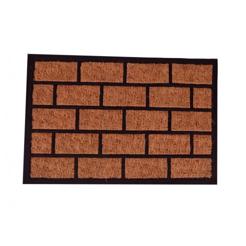 Rohož 40x60 cm guma+kokos TEHLY