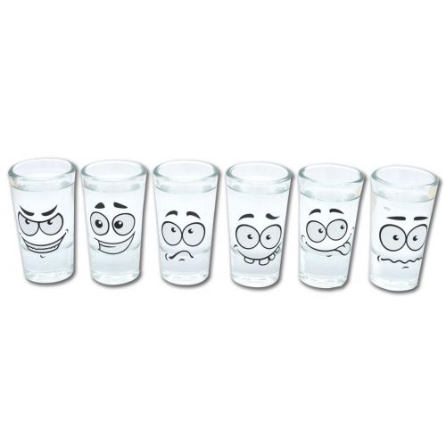 Pohár FUNNY, objem 25ml, sada 6ks