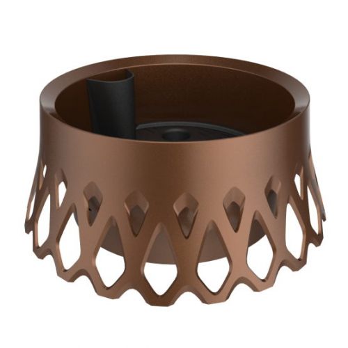 Kvetináč na hrob ROSETA 30cm, samozavlažovací, bronzový