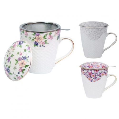 Hrnček porcelánový 430 ml VALENTINA so sitkom 