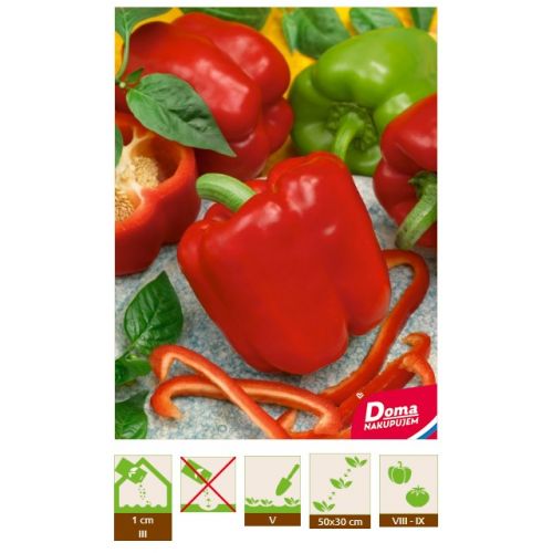 Paprika poľná skorá - GRANOVA