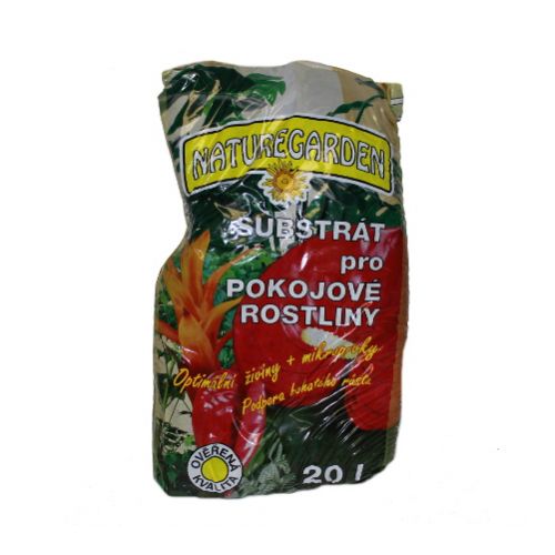Substrát pre izbové rastliny, 20L, NATURE GARDEN