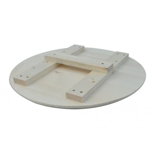 Pokrievka drevená, priemer 51cm na 30L smaltovaný kotol, G5