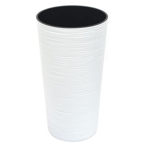 Kvetináč plastový, priemer 30cm, LILIA DLUTO, biely