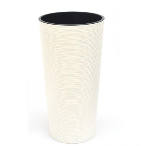 Kvetináč plastový, priemer 30cm, LILIA DLUTO, biely