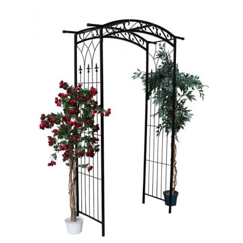 Pergola záhradná, kovová, skladacia, 105x46x215cm