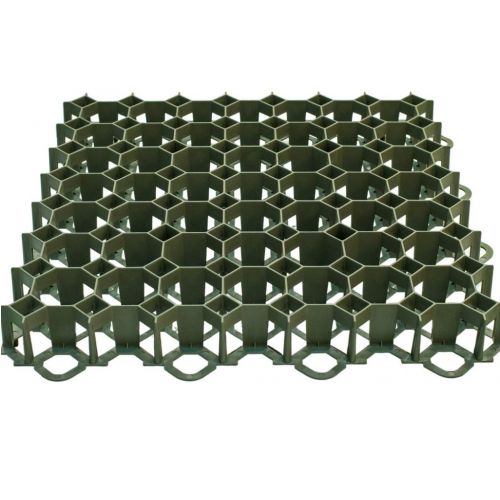 Tvárnica zatrávňovacia, 47,5x47,5x5cm, zelená
