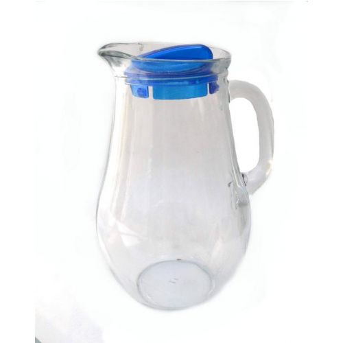 Džbán sklenený 1,8L, veko, hrubé sklo