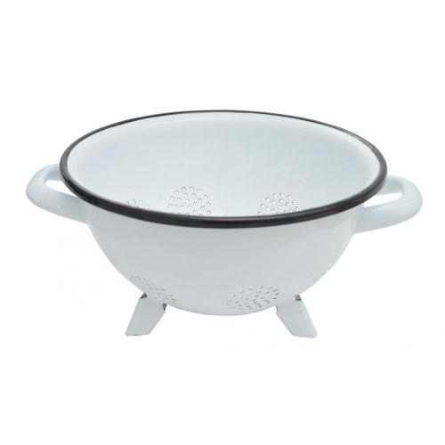 Cedník smaltovaný, priemer 20cm, stojatý